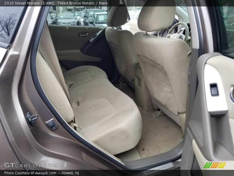 Tinted Bronze Metallic / Black 2010 Nissan Murano LE AWD