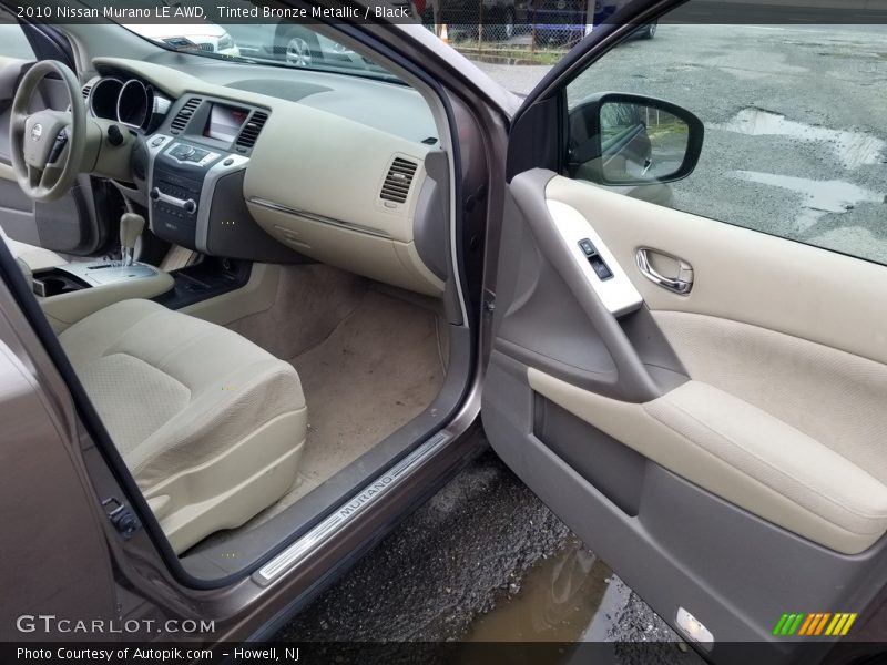 Tinted Bronze Metallic / Black 2010 Nissan Murano LE AWD