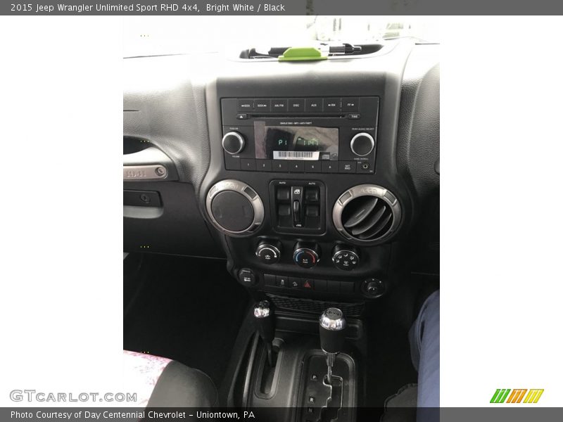 Bright White / Black 2015 Jeep Wrangler Unlimited Sport RHD 4x4