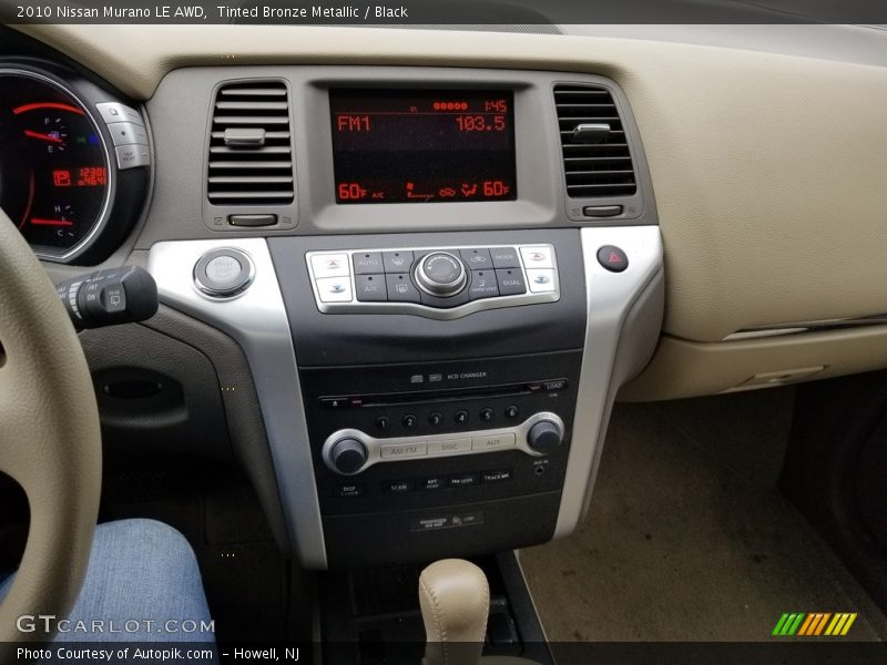Tinted Bronze Metallic / Black 2010 Nissan Murano LE AWD
