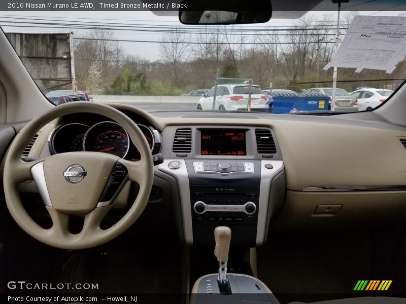Tinted Bronze Metallic / Black 2010 Nissan Murano LE AWD