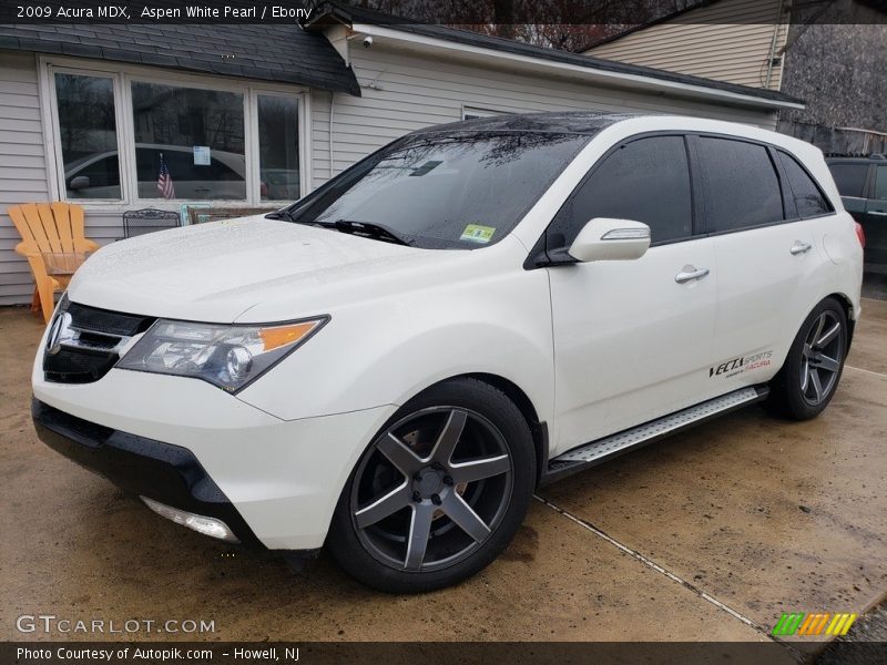 Aspen White Pearl / Ebony 2009 Acura MDX