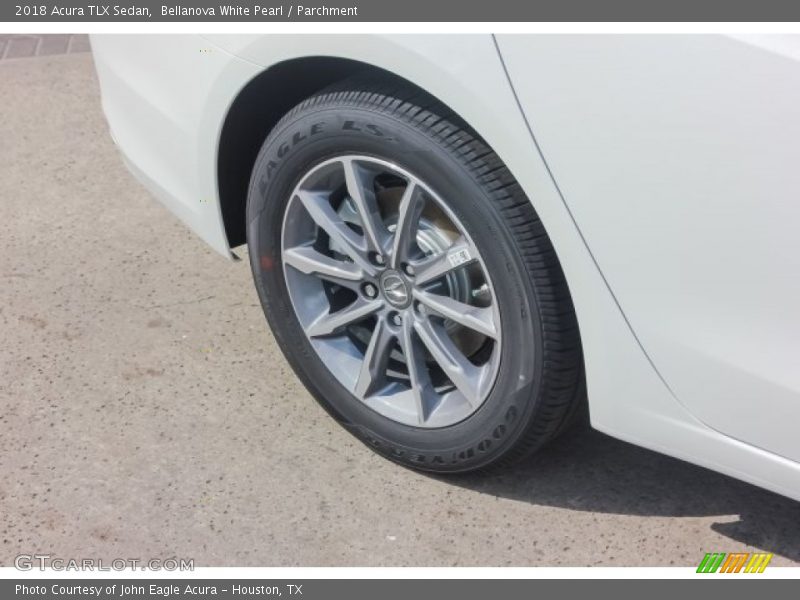Bellanova White Pearl / Parchment 2018 Acura TLX Sedan