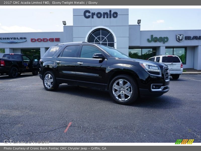 Ebony Twilight Metallic / Ebony 2017 GMC Acadia Limited FWD