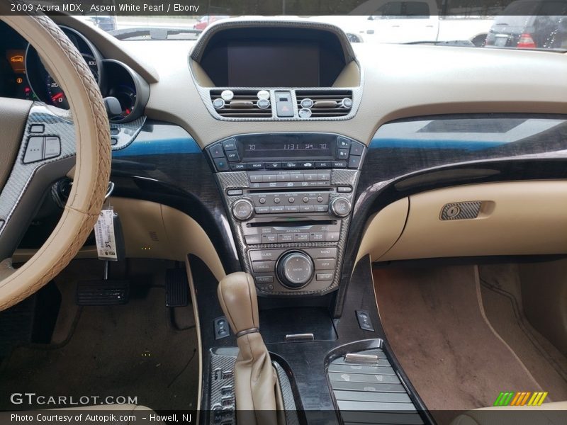 Aspen White Pearl / Ebony 2009 Acura MDX