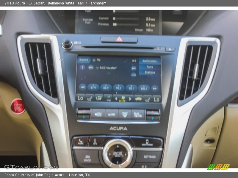 Bellanova White Pearl / Parchment 2018 Acura TLX Sedan