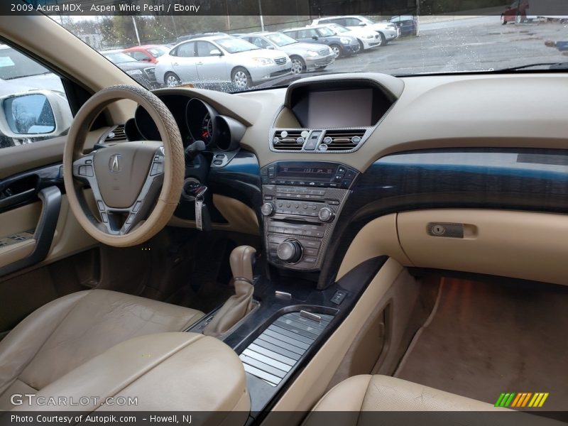 Aspen White Pearl / Ebony 2009 Acura MDX