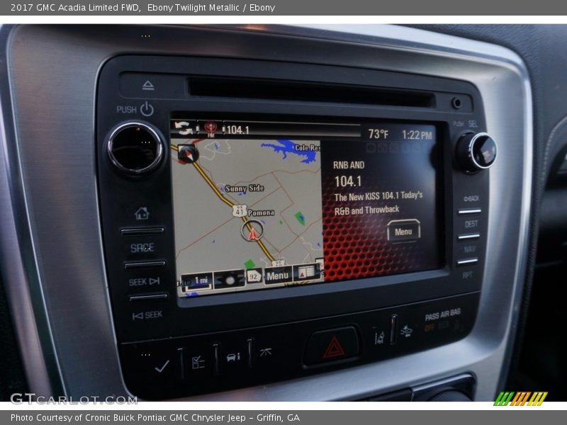 Ebony Twilight Metallic / Ebony 2017 GMC Acadia Limited FWD