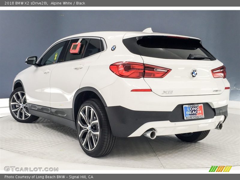 Alpine White / Black 2018 BMW X2 sDrive28i