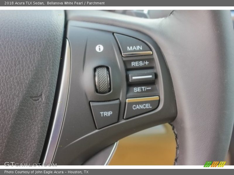Bellanova White Pearl / Parchment 2018 Acura TLX Sedan