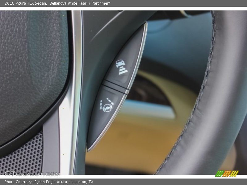 Bellanova White Pearl / Parchment 2018 Acura TLX Sedan