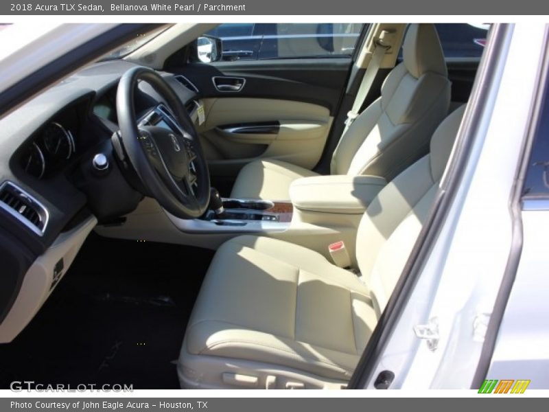 Bellanova White Pearl / Parchment 2018 Acura TLX Sedan
