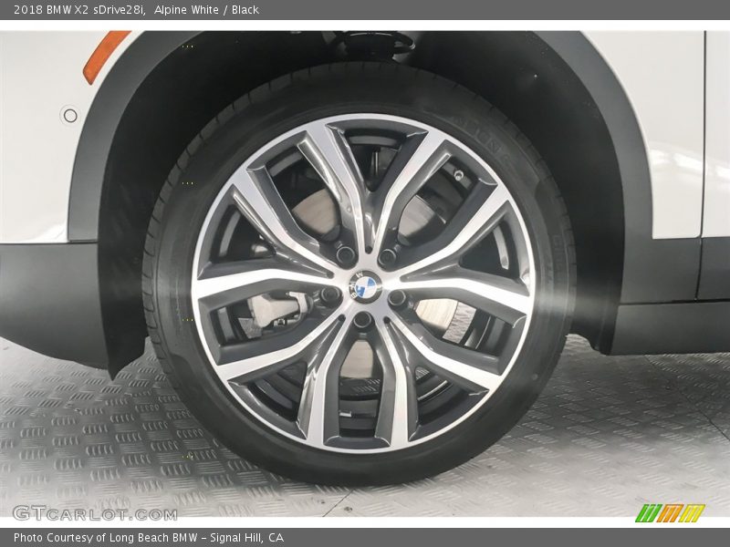 Alpine White / Black 2018 BMW X2 sDrive28i