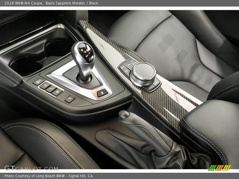 Black Sapphire Metallic / Black 2018 BMW M4 Coupe