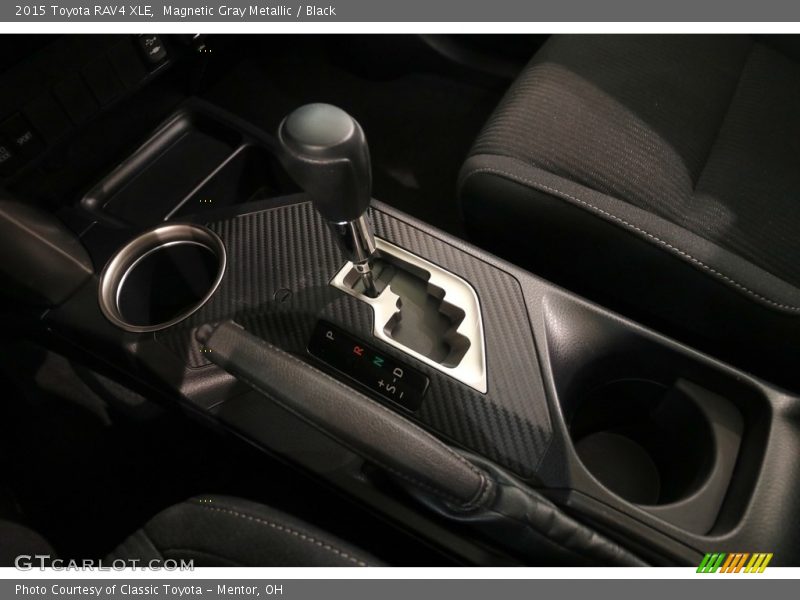 Magnetic Gray Metallic / Black 2015 Toyota RAV4 XLE