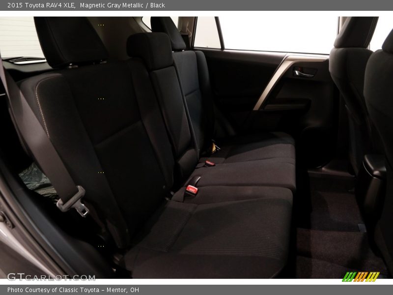 Magnetic Gray Metallic / Black 2015 Toyota RAV4 XLE