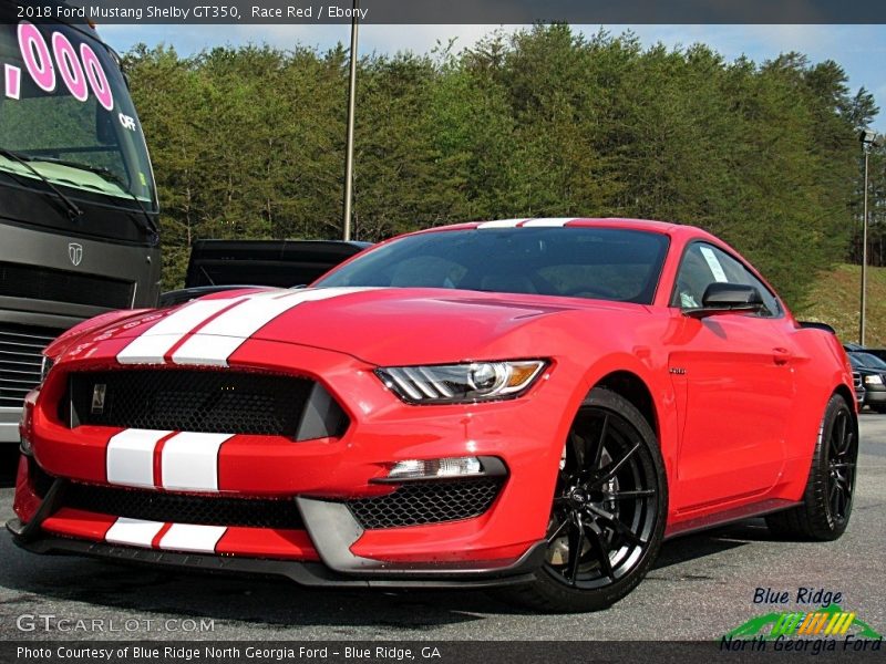 Race Red / Ebony 2018 Ford Mustang Shelby GT350