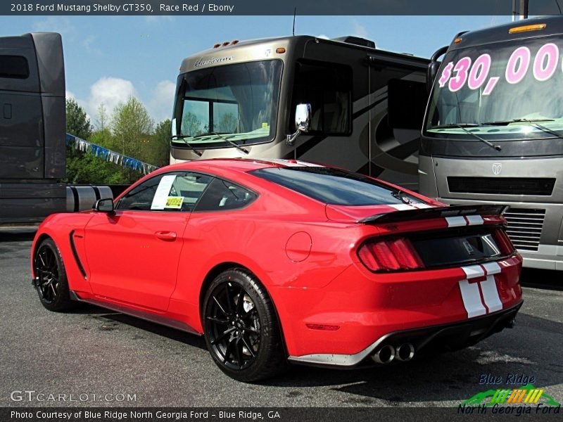 Race Red / Ebony 2018 Ford Mustang Shelby GT350