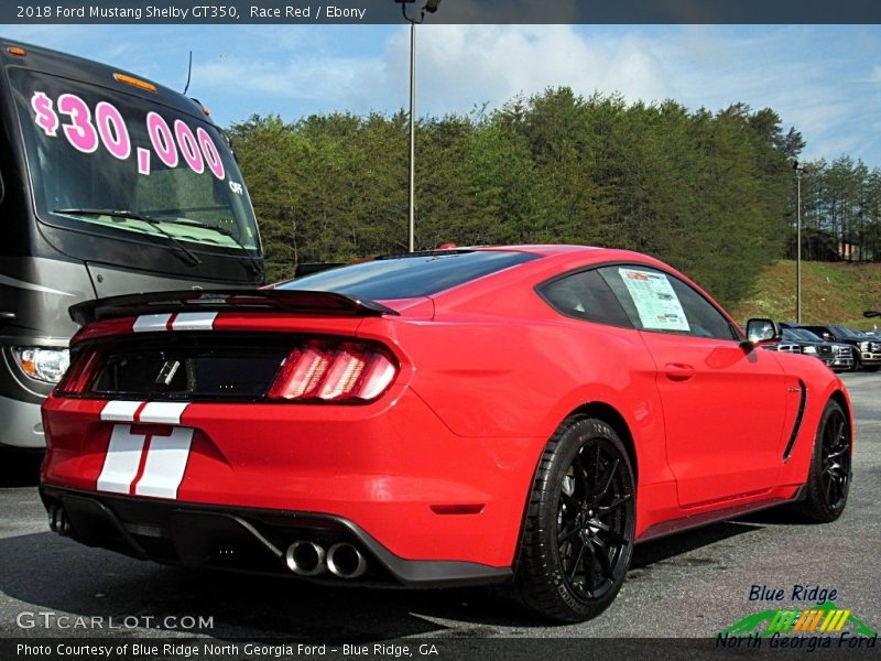 Race Red / Ebony 2018 Ford Mustang Shelby GT350