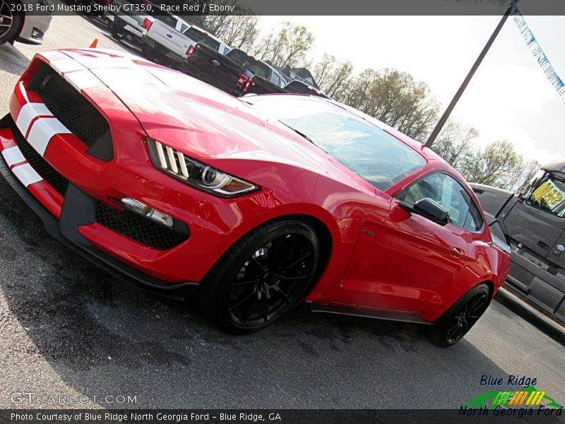 Race Red / Ebony 2018 Ford Mustang Shelby GT350