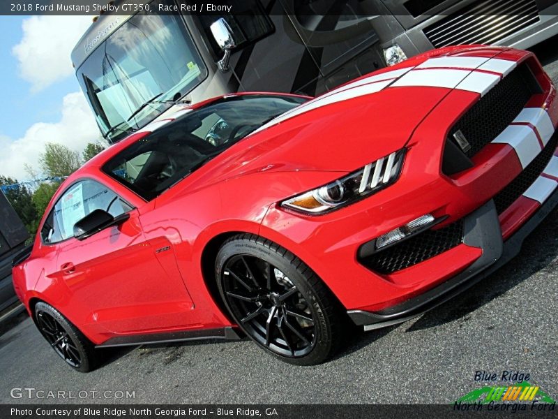 Race Red / Ebony 2018 Ford Mustang Shelby GT350