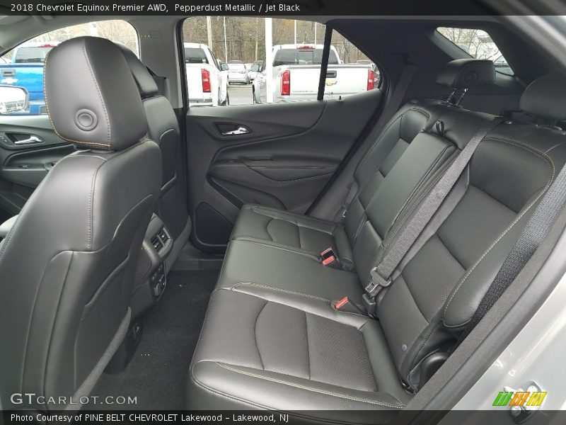 Rear Seat of 2018 Equinox Premier AWD