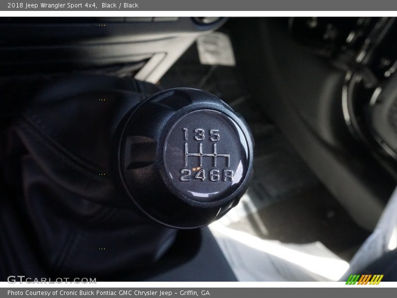 Black / Black 2018 Jeep Wrangler Sport 4x4