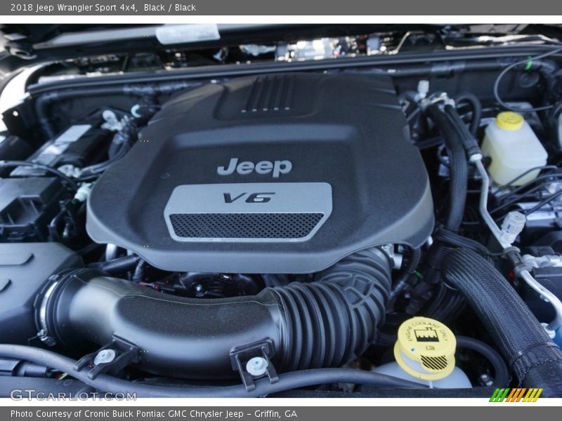 Black / Black 2018 Jeep Wrangler Sport 4x4