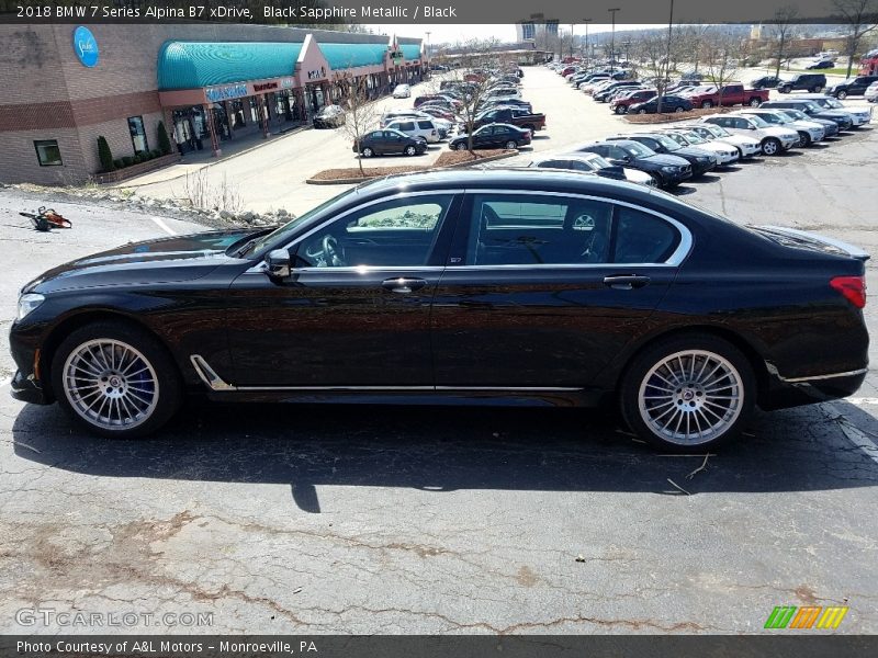 Black Sapphire Metallic / Black 2018 BMW 7 Series Alpina B7 xDrive