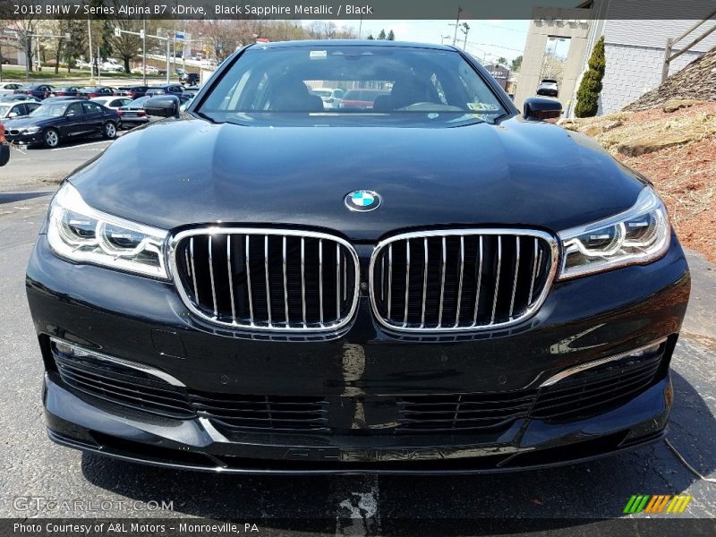 Black Sapphire Metallic / Black 2018 BMW 7 Series Alpina B7 xDrive