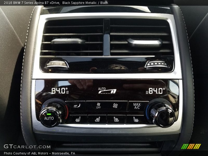 Controls of 2018 7 Series Alpina B7 xDrive