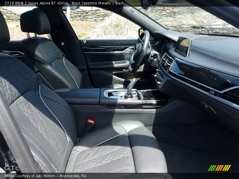 Black Sapphire Metallic / Black 2018 BMW 7 Series Alpina B7 xDrive