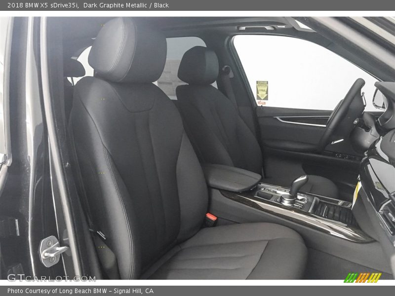 Dark Graphite Metallic / Black 2018 BMW X5 sDrive35i