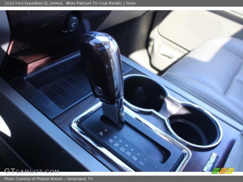 White Platinum Tri-Coat Metallic / Stone 2010 Ford Expedition EL Limited