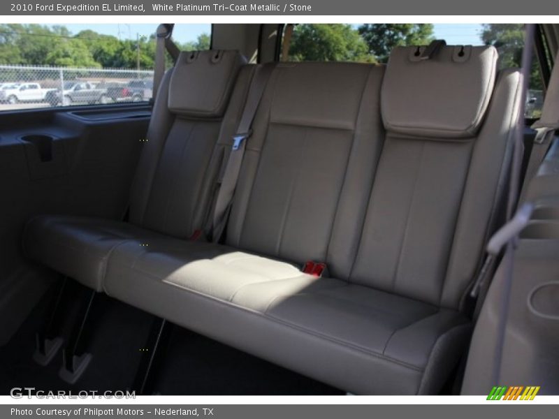 White Platinum Tri-Coat Metallic / Stone 2010 Ford Expedition EL Limited