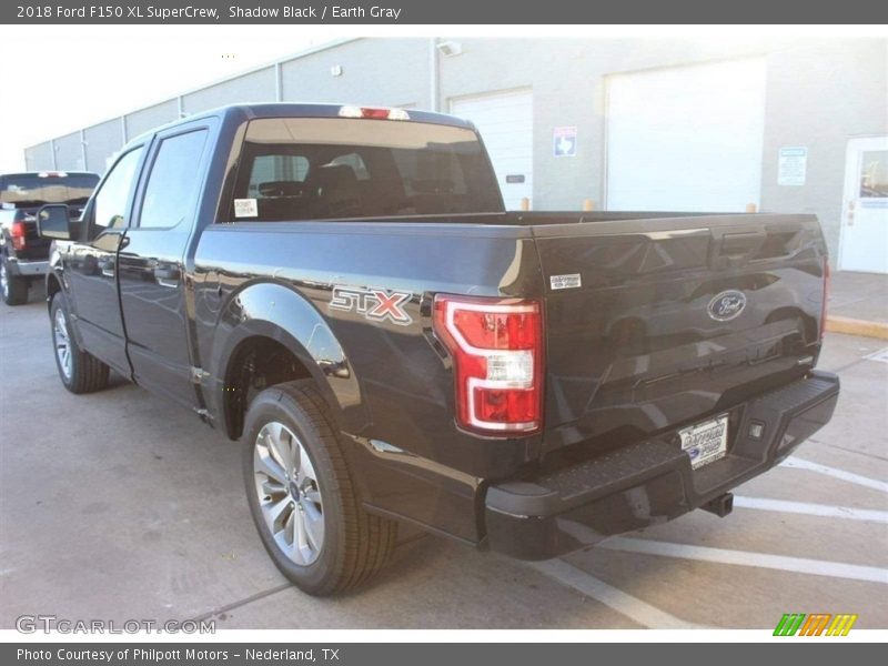 Shadow Black / Earth Gray 2018 Ford F150 XL SuperCrew