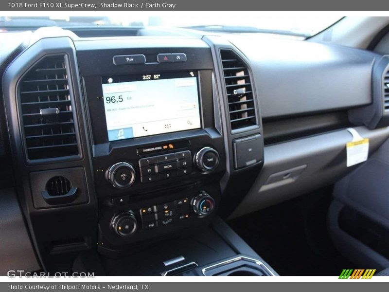 Shadow Black / Earth Gray 2018 Ford F150 XL SuperCrew