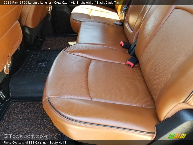 Bright White / Black/Cattle Tan 2013 Ram 2500 Laramie Longhorn Crew Cab 4x4
