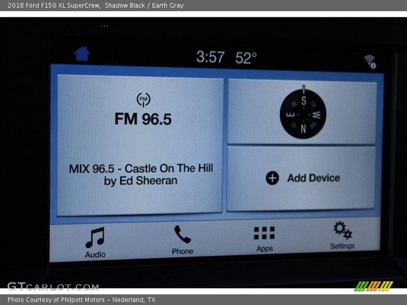 Shadow Black / Earth Gray 2018 Ford F150 XL SuperCrew