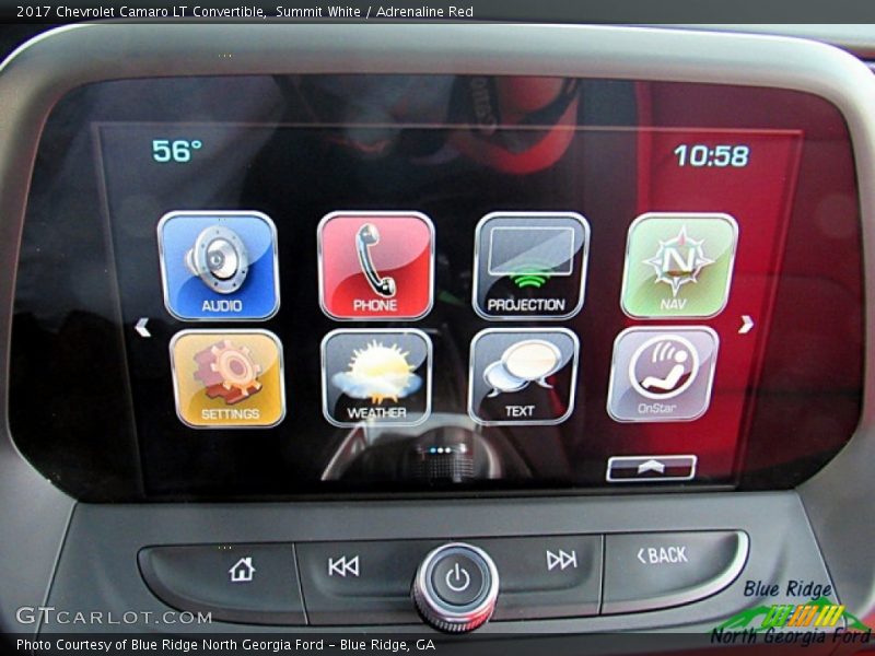 Summit White / Adrenaline Red 2017 Chevrolet Camaro LT Convertible
