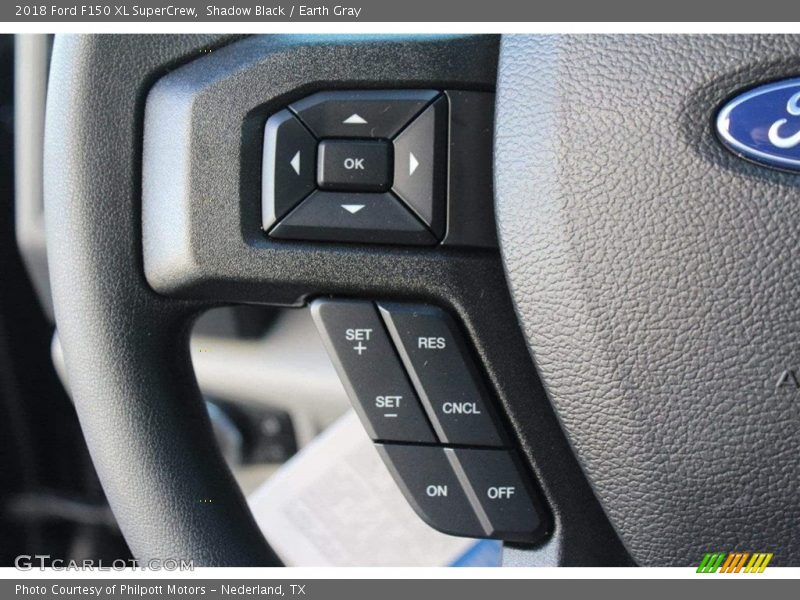 Shadow Black / Earth Gray 2018 Ford F150 XL SuperCrew
