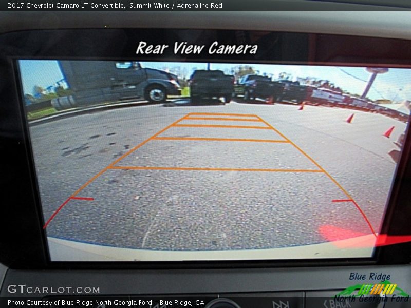 Summit White / Adrenaline Red 2017 Chevrolet Camaro LT Convertible
