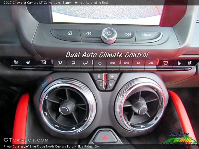 Summit White / Adrenaline Red 2017 Chevrolet Camaro LT Convertible