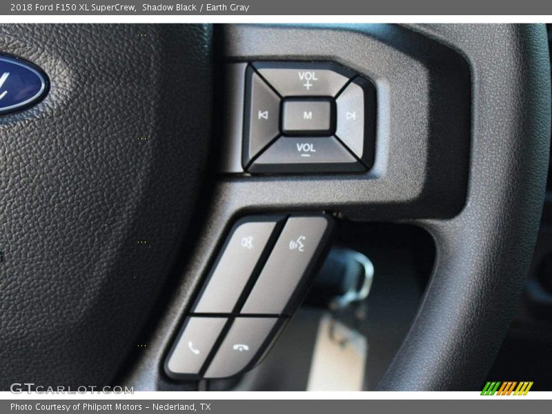 Shadow Black / Earth Gray 2018 Ford F150 XL SuperCrew