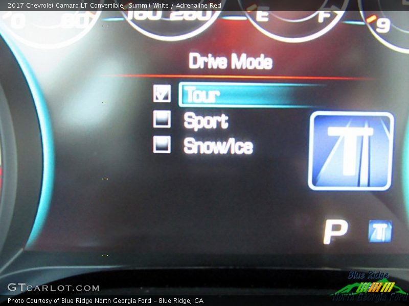 Summit White / Adrenaline Red 2017 Chevrolet Camaro LT Convertible