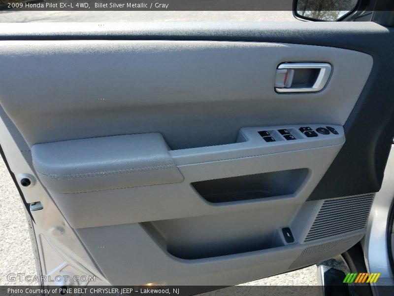 Billet Silver Metallic / Gray 2009 Honda Pilot EX-L 4WD