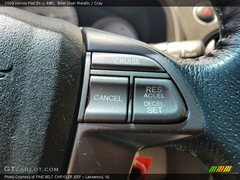 Billet Silver Metallic / Gray 2009 Honda Pilot EX-L 4WD