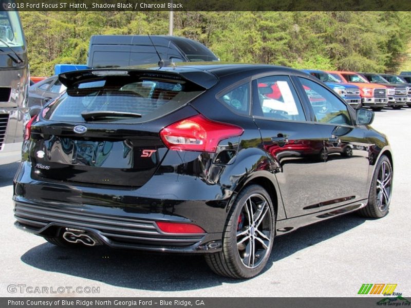 Shadow Black / Charcoal Black 2018 Ford Focus ST Hatch
