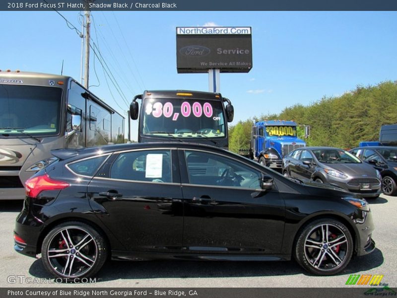 Shadow Black / Charcoal Black 2018 Ford Focus ST Hatch