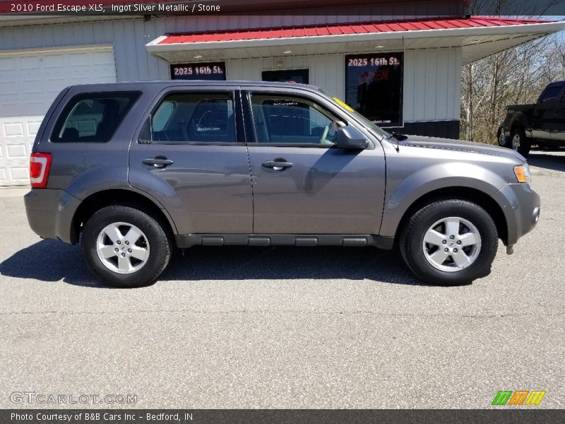 Ingot Silver Metallic / Stone 2010 Ford Escape XLS